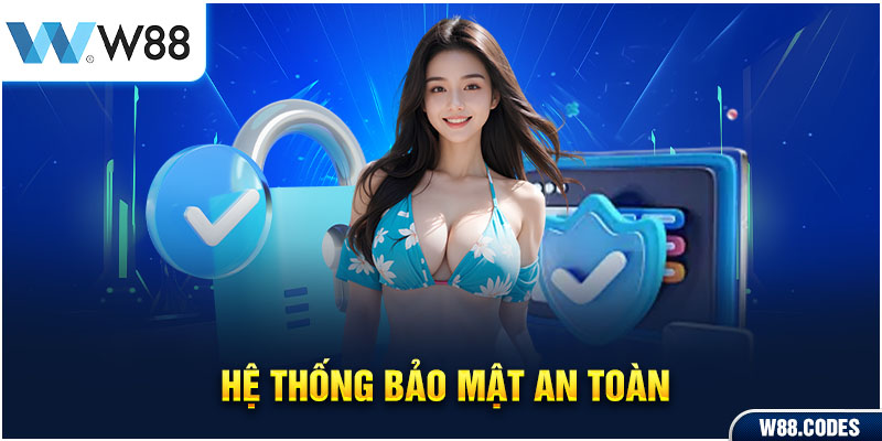 W88 có hệ thống bảo mật an toàn tuyệt đối